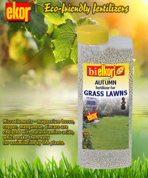 autumn lawn fertilizer